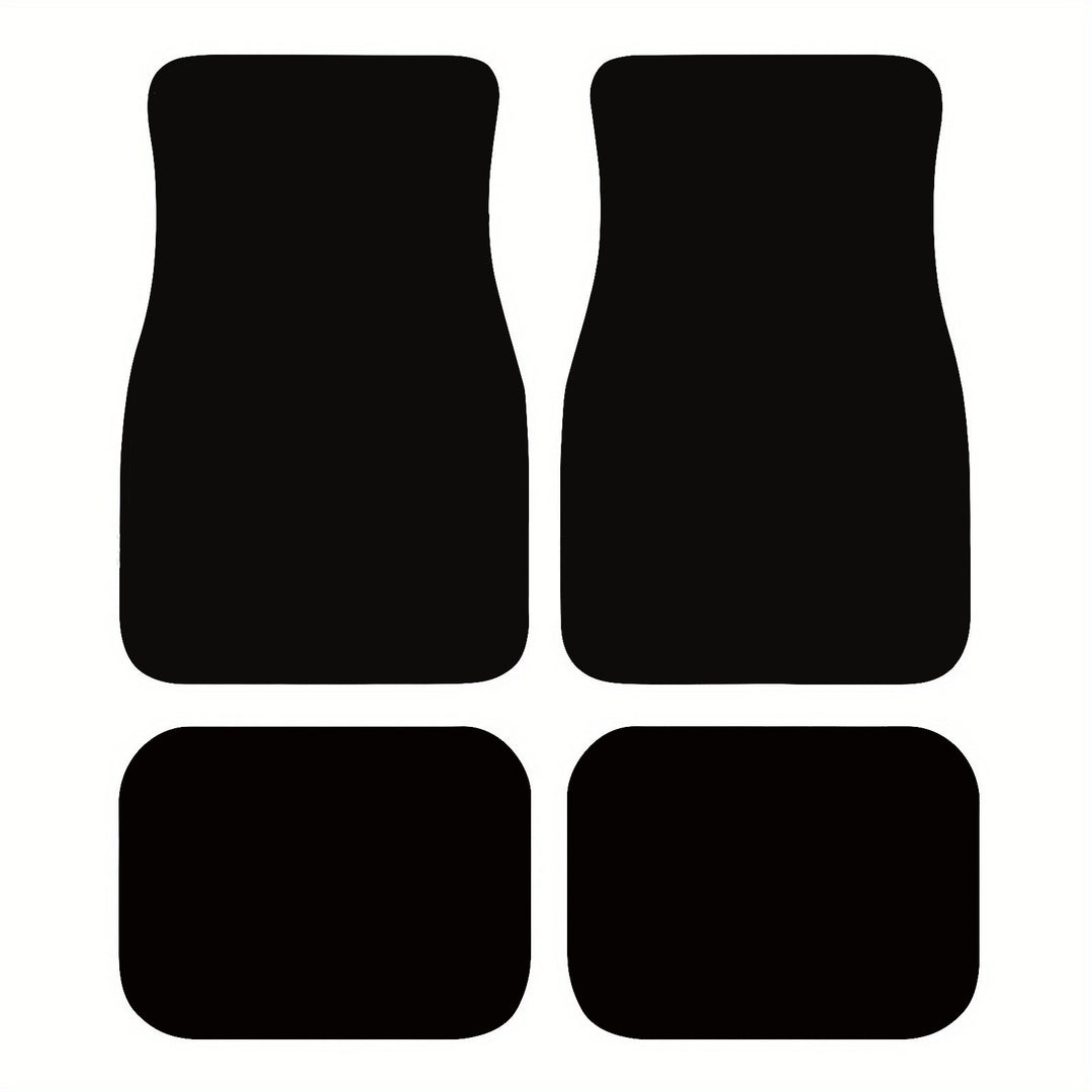 Cute Cat Crystal Velvet Car Floor Mat – Anti-Slip Easy Clean Decorative Pad