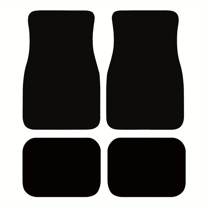 Cute Cat Crystal Velvet Car Floor Mat – Anti-Slip Easy Clean Decorative Pad