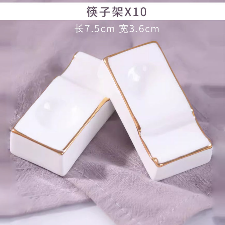 陶瓷碗碟批发景德镇骨瓷餐具碗盘碟子自由组合套装家用饭碗汤面碗