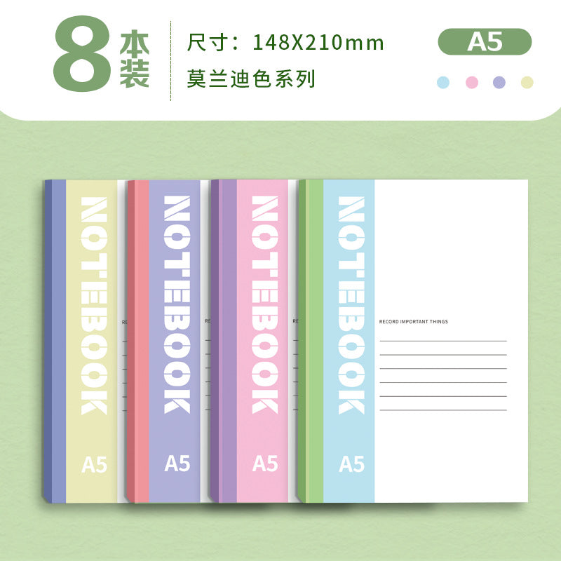 A 5/B 5 Notebook Journal – __NS 97__malist Softcover Notepad for Students & Office Use