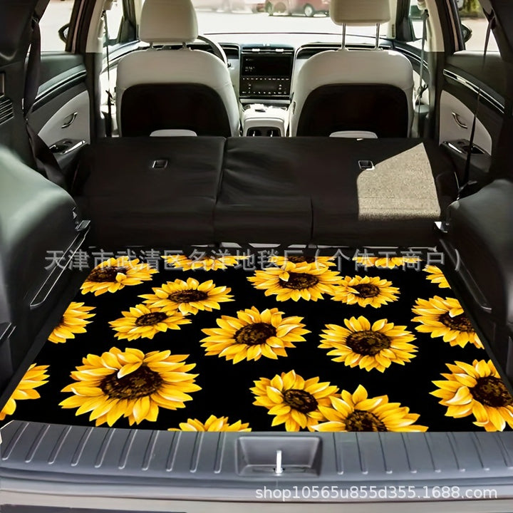 Flower Car Stain Resistant Durable All Season Universal Foot Mat Organizer TEMU