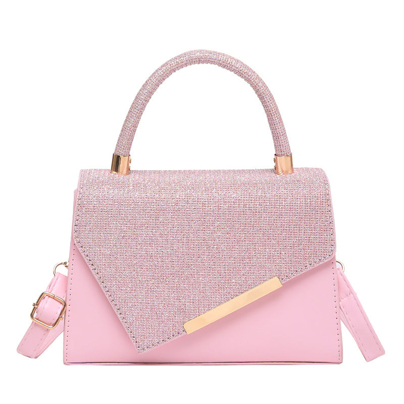 Unique Design Light Luxury Handheld Small Square Bag Fall/Winter New Fashion Versatile Shoulder Bag Styli