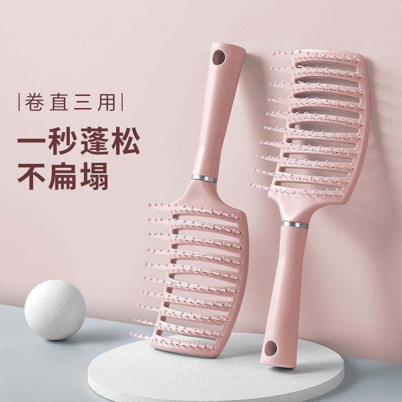 Large Wide-Tooth Hair Comb – Anti-Static Volumizing Massage Comb for Long Curly Hair