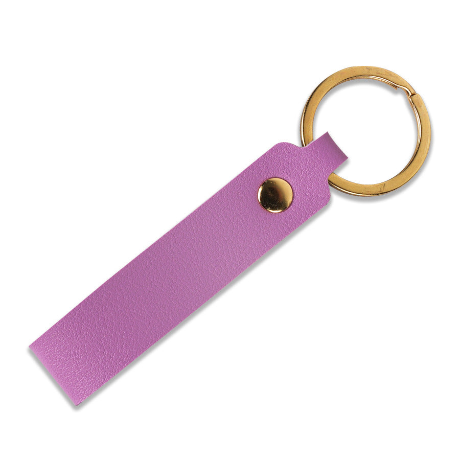 New PU Keychain Hanging Creative Business Gift Car