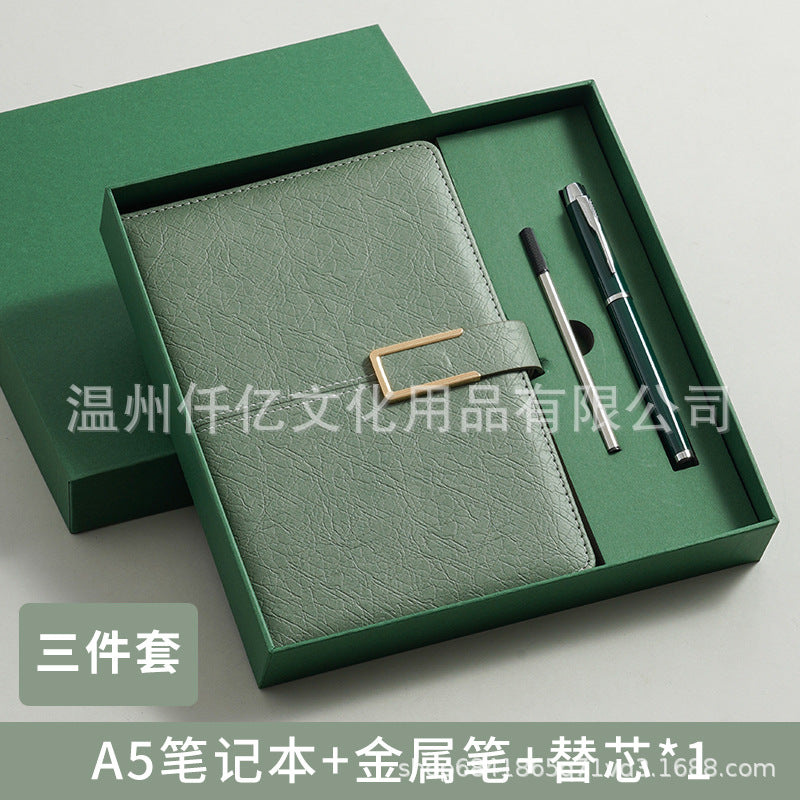 新款笔记本礼盒保温咖啡杯套装伴手礼高档记事本子节假日礼品定制