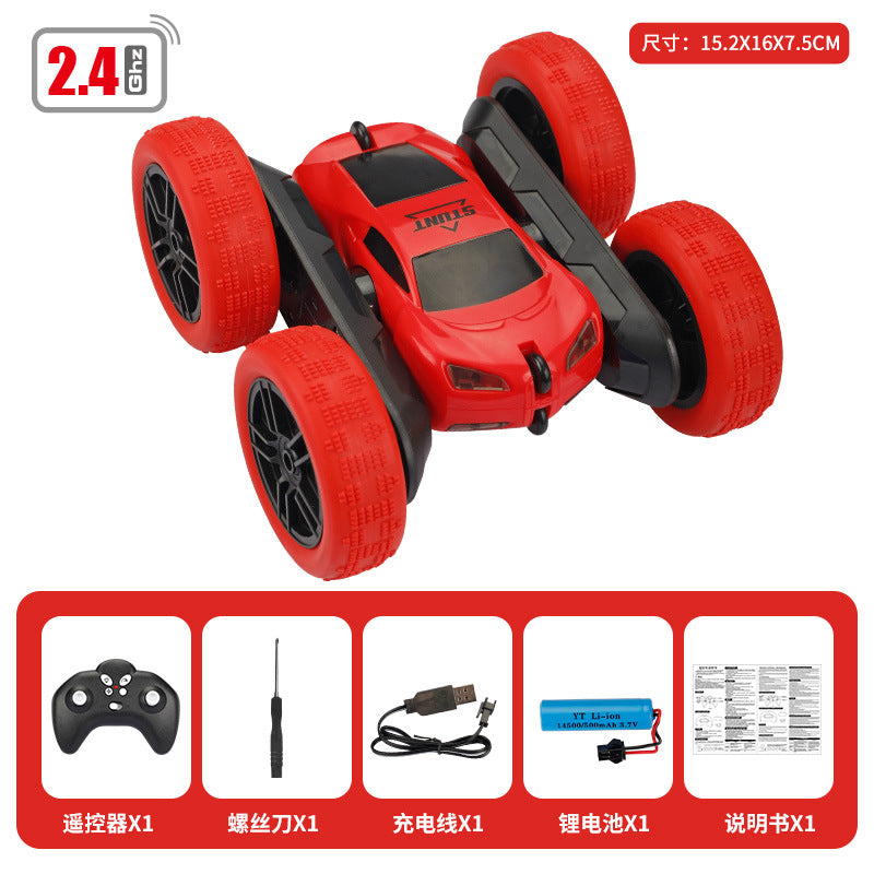 玩具翻滚特技翻斗车360度遥控车越野汽车儿童男孩RC car toys