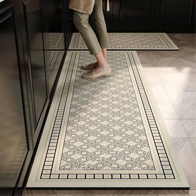 temu Kitchen Floor Mat Non Slip Special Stain Resistant Foot Mat Waterproof