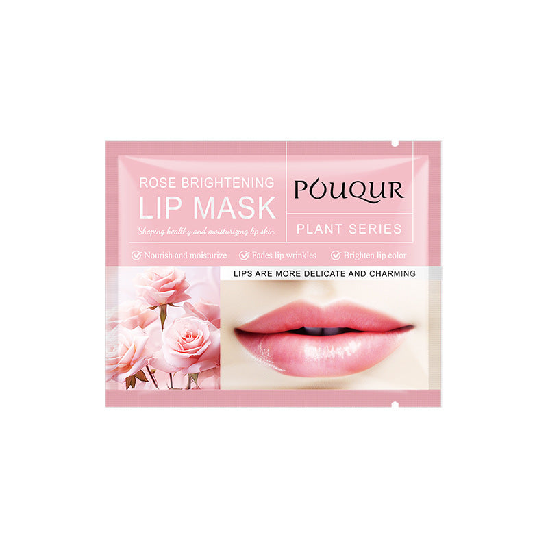 唇膜lip mask保湿秋冬防干裂跨境水果POUQUR外贸 批发水果唇膜