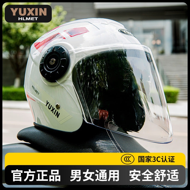 3 C Motorcycle Helmet Women's Men's Helmet