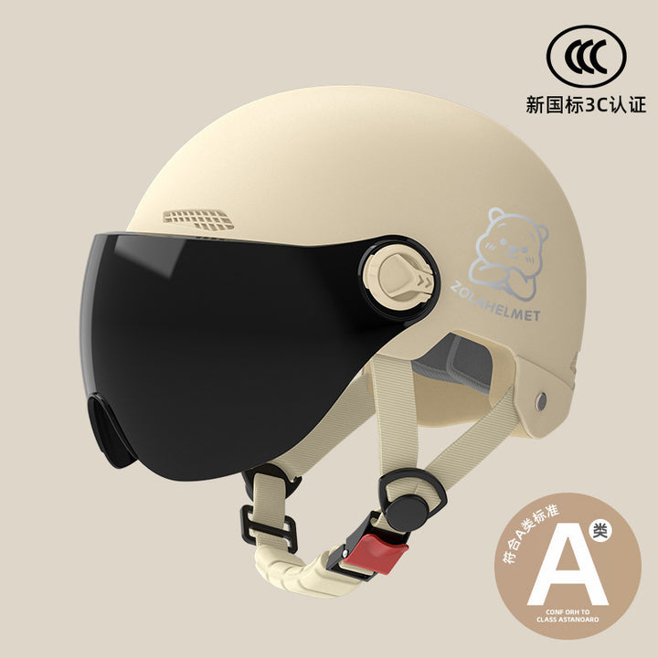 New Small Helmet Electric Vehicle Sun Protection Women Light Wholesale Winter