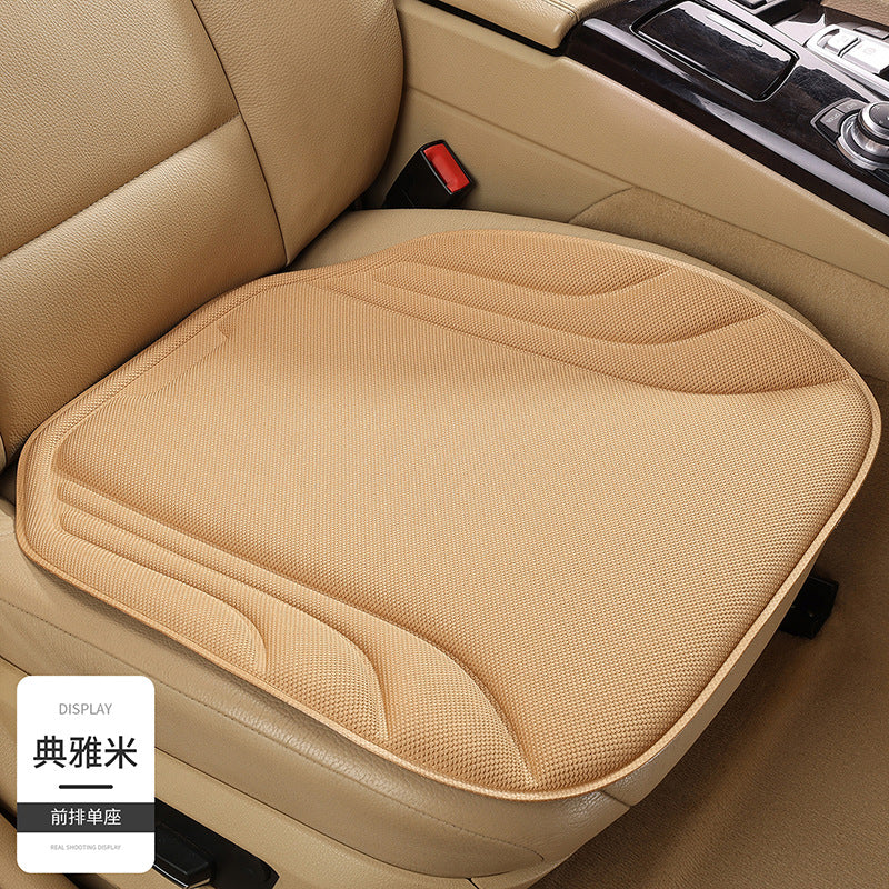 Seaweed Fiber Latex Car Seat Cushion 3-Piece Set – Breathable Anti-Slip Universal Car Seat Pad