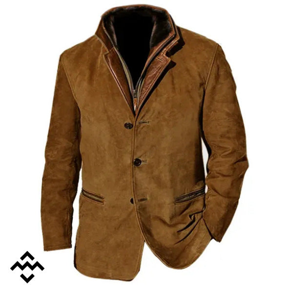 Spring New Men Fashion Vintage Casual Large
