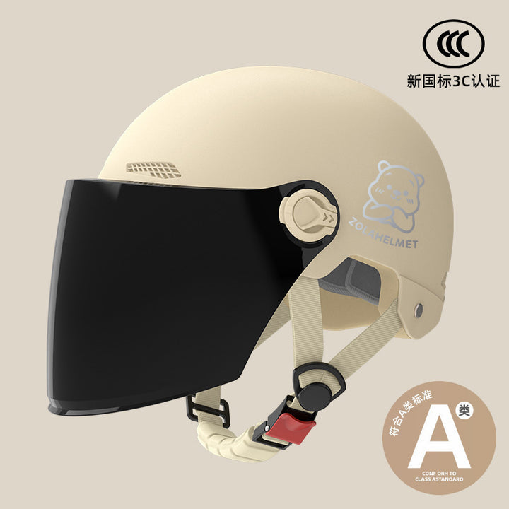 New Small Helmet Electric Vehicle Sun Protection Women Light Wholesale Winter
