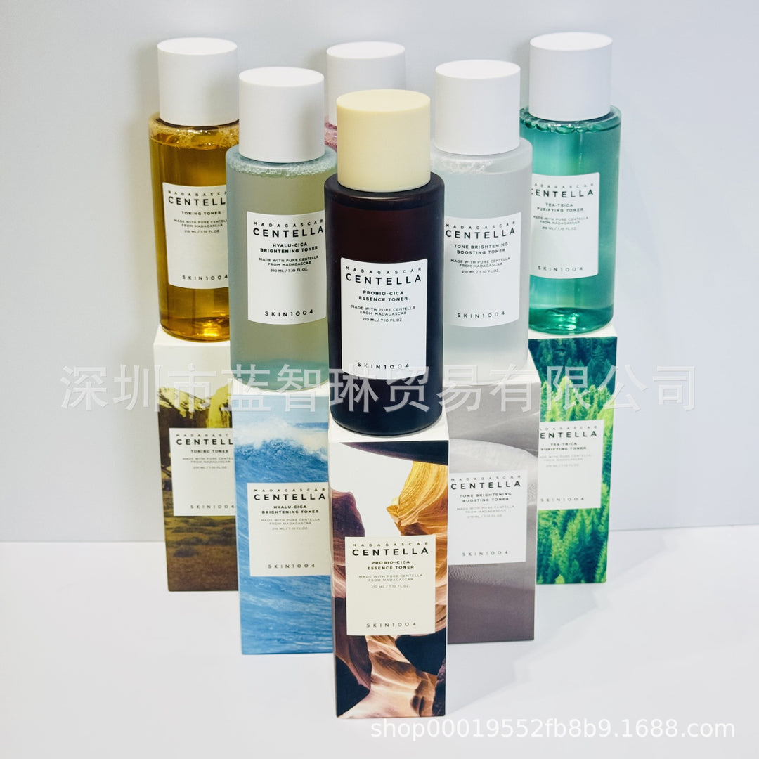 跨境韩国SKIN1004系列积雪草面霜洗面奶空气防嗮安瓶精华修护
