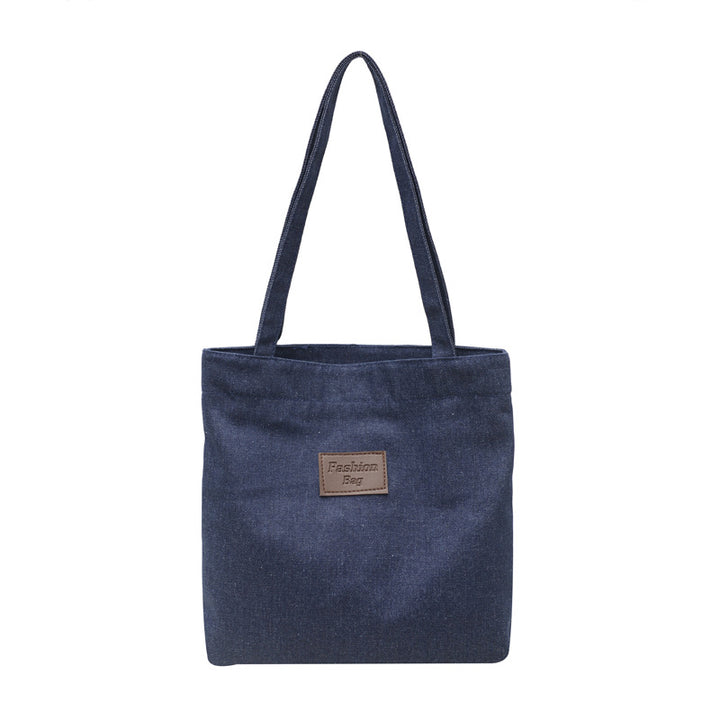 Wholesale Shoulder Bag Women Casual Korean Style Women Tote Bag Canvas Student Handheld Drop Shipping
