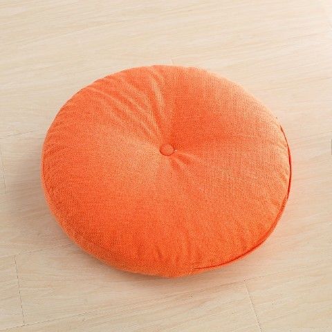 飘窗瑜伽地板大号亚麻蒲团坐垫加厚圆形布艺阳台日式榻榻米打坐垫