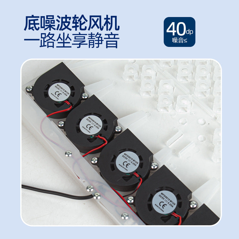汽车坐垫夏季清凉通风座垫透气散热家用USB风扇坐垫车载冰丝凉垫