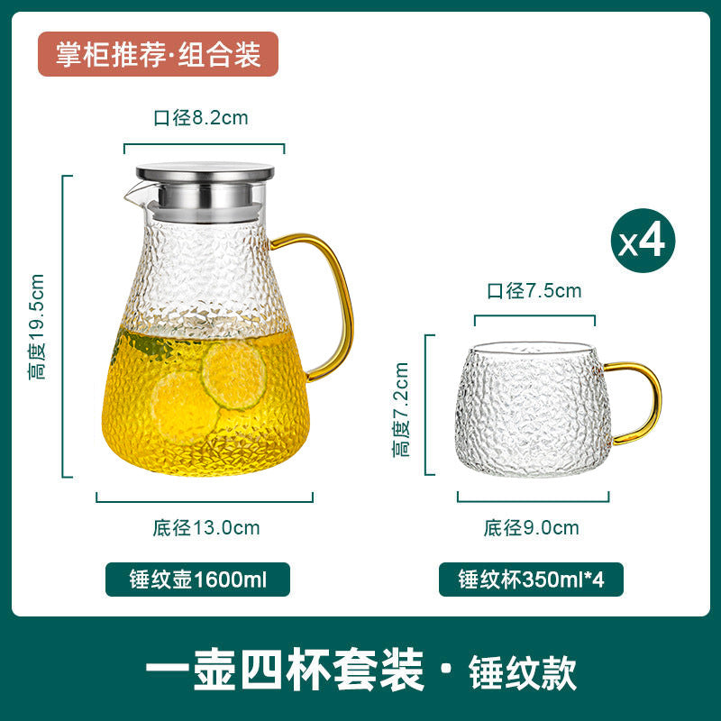 Glass High Temperature Home Large Capacity Set