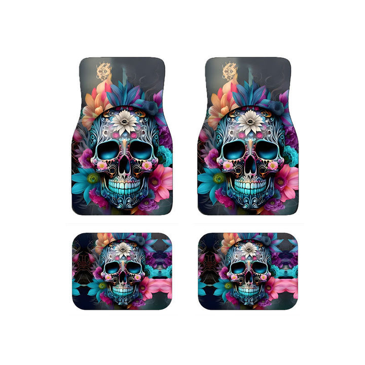 TEMUNordic Vintage Car Foot Mat Carpet Carpet 4 Piece Set Stain Resistant Floor Mat Wholesale Drop Shipping