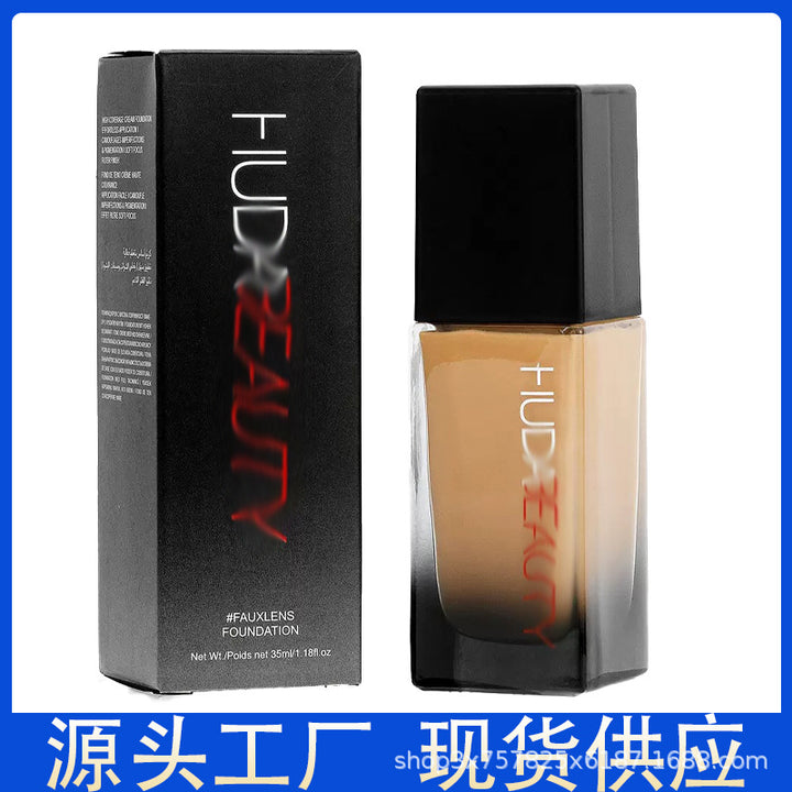 Huda 粉底液Beauty 胡达美丽控油遮瑕保湿哑光هودابيوتي