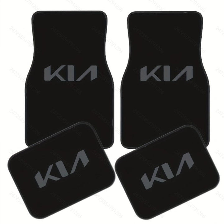 Vintage Car Foot Mat Carpet 4 Piece Set Stain Resistant Floor Mat TEMUFoot Mat Wholesale