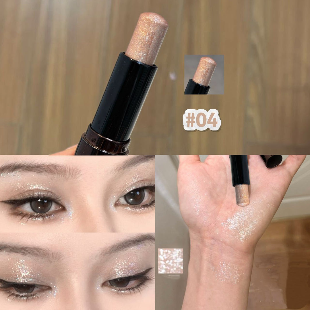 HERORANGE光泽贵气眼影棒眼头提亮截断妆多色珠光闪片眼影高光棒