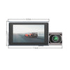 3Camera 4K+1K+1K WiFi行车记录仪 black box DVR Vehicle DVR