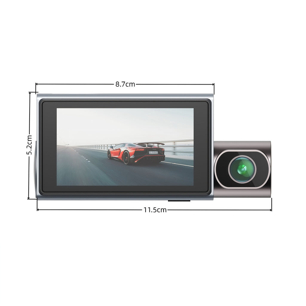 3Camera 4K+1K+1K WiFi行车记录仪 black box DVR Vehicle DVR