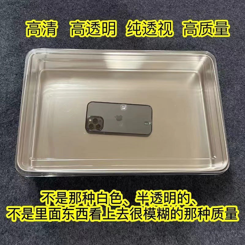 冰粉配料盒小料盒调料盒水果捞展示商用凉粉专用摆摊网红全套盒子
