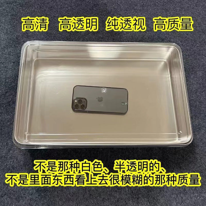 冰粉配料盒小料盒调料盒水果捞展示商用凉粉专用摆摊网红全套盒子