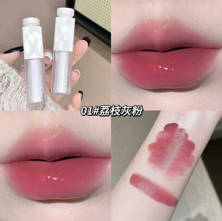 DaimAnpu清透之心镜面唇釉素颜显白纯欲风嘟嘟唇防水不易掉色唇彩