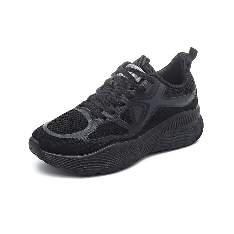 Spring New Sneakers Women Couple Versatile Thick Casual Breathable Running Shoes Small Shoesf 8829
