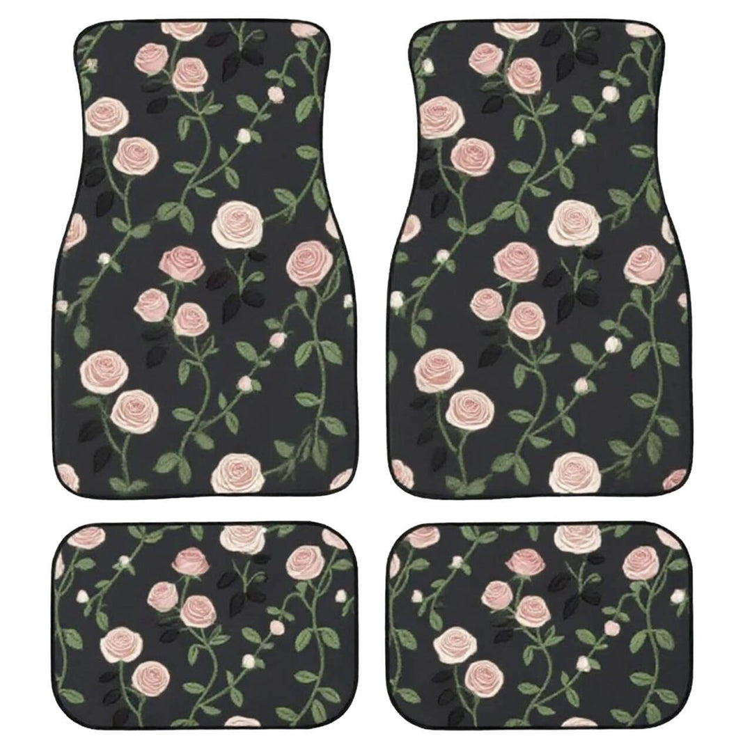 Vintage Car Foot Mat Carpet 4 Piece Set Stain Resistant Floor Mat TEMUFoot Mat Wholesale