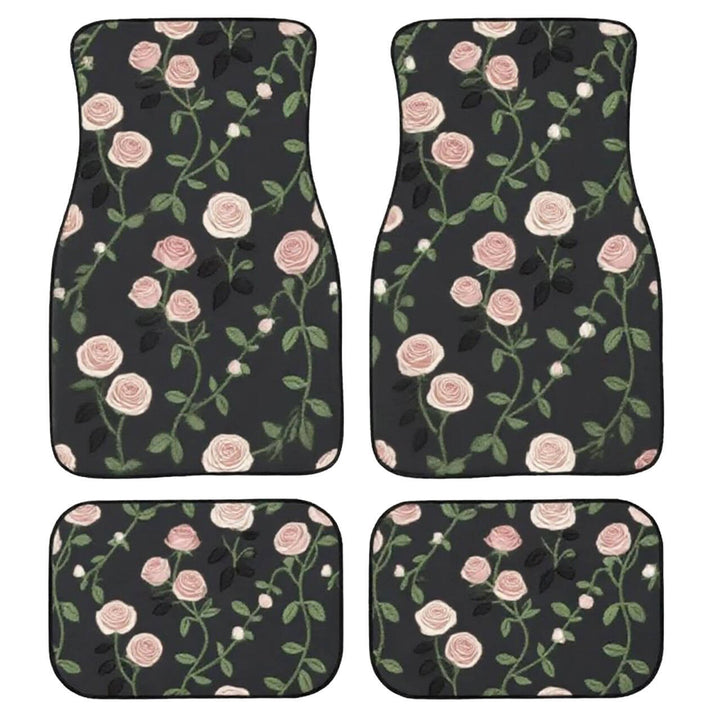 Vintage Car Foot Mat Carpet 4 Piece Set Stain Resistant Floor Mat TEMUFoot Mat Wholesale