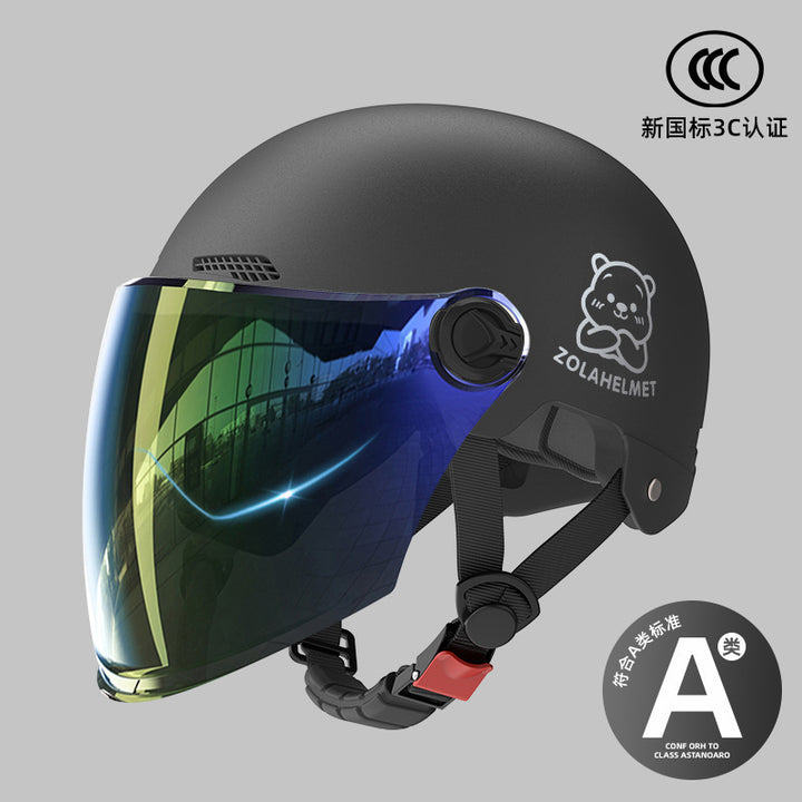 New Small Helmet Electric Vehicle Sun Protection Women Light Wholesale Winter