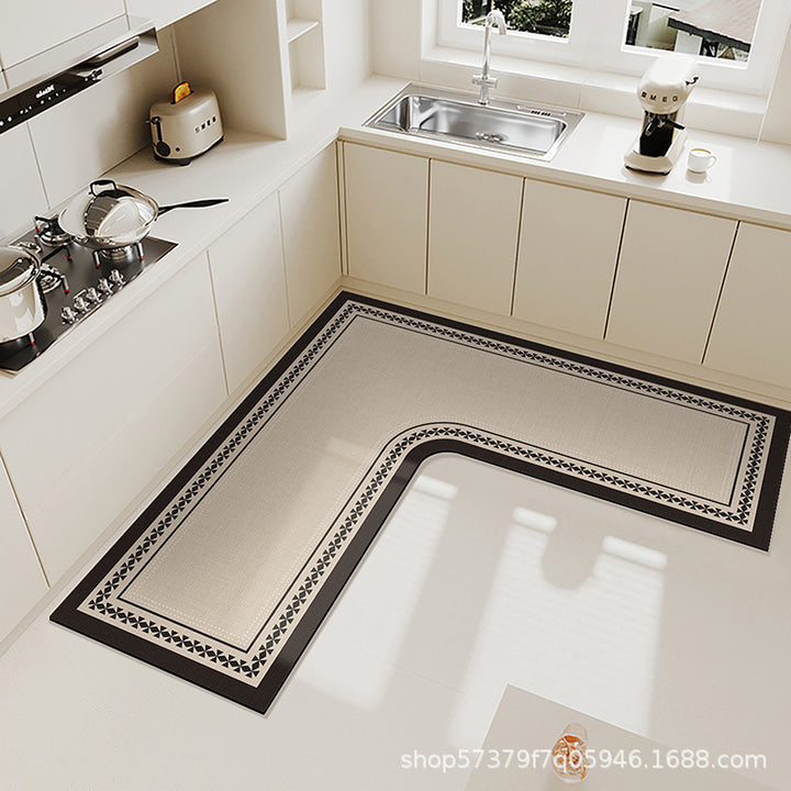 temu LKitchen Floor Mat Stain Resistant Non Slip Foot Mat Home Floor Mat