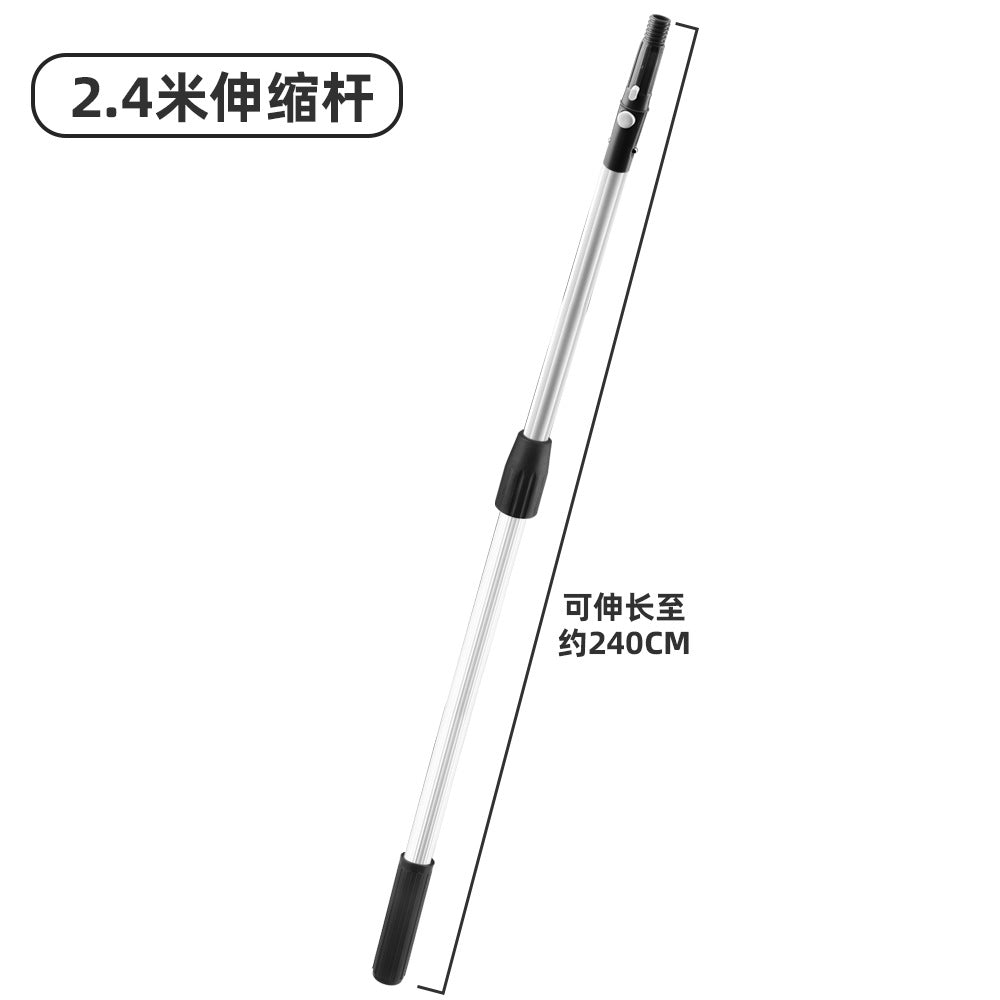 擦玻璃刮窗户外高层双面清洁洗刮水器保洁专用擦玻璃神器刮板长杆