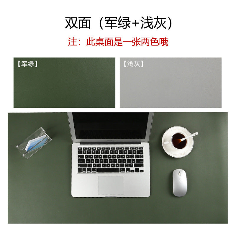 包邮厂家现货亚马逊跨境皮革桌垫办公桌垫PU大号鼠标垫学习桌垫