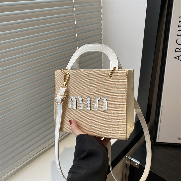 Wholesale Fashion Handheld Small Square Bag Women's Bag Summer New Light Luxury Shoulder Bag Commuter Cros
