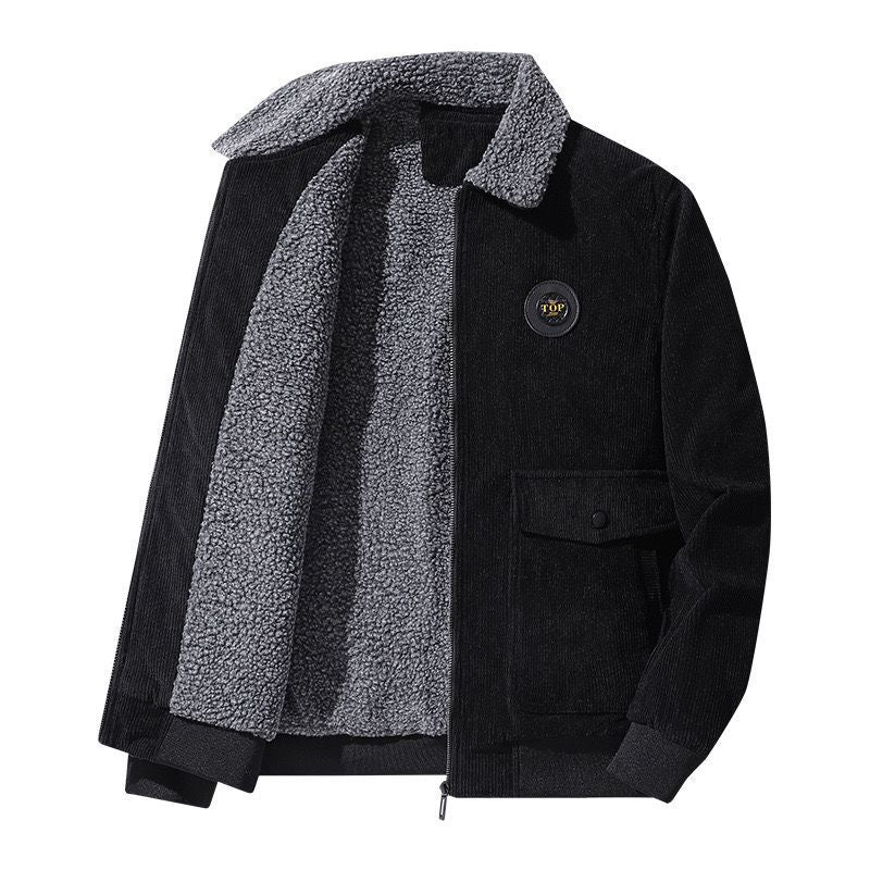 Fall/Winter Jacket Men's Thickened Casual Men Jacket