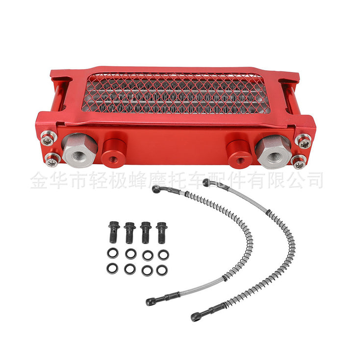 Off-Road Motorcycle 4-Layer Oil Cooler Radiator – 80 CC 140 CC __NS 97__ Monkey Bike Upgrade