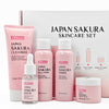 跨境樱花精华护肤套装补水保湿东南亚热销sakura skincare set