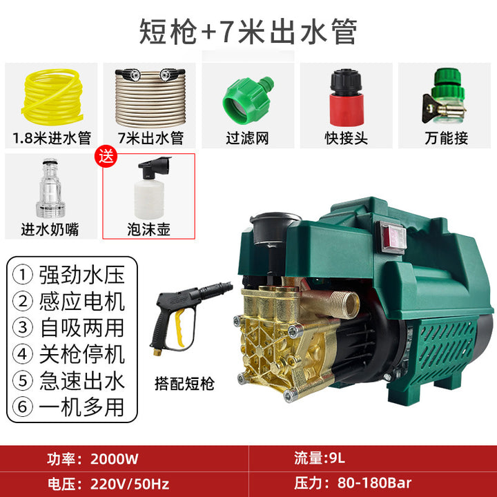 High-pressure convenient household car washer