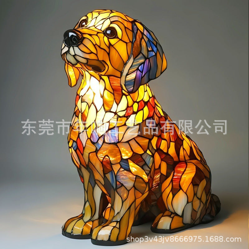 跨境新款Cat Lamp-Dachshund Lamp-Bigfoot Lamp动物LED灯摆件
