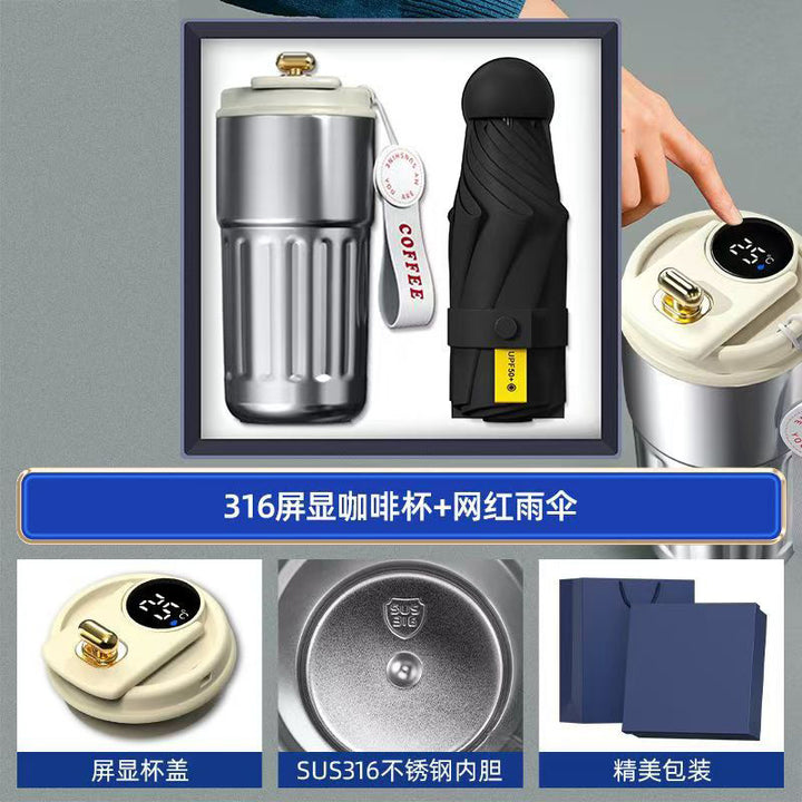 商务礼品套装咖啡杯颈椎仪礼盒活动创意礼品定制LOGO伴手礼送客户
