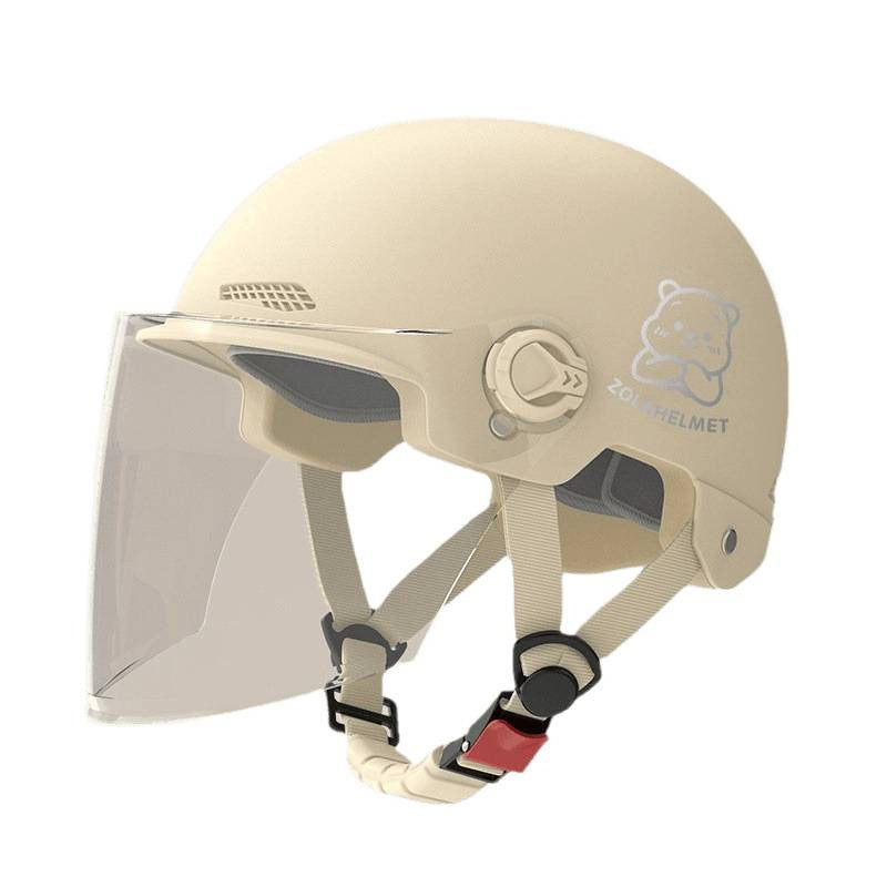 New Small Helmet Electric Vehicle Sun Protection Women Light Wholesale Winter