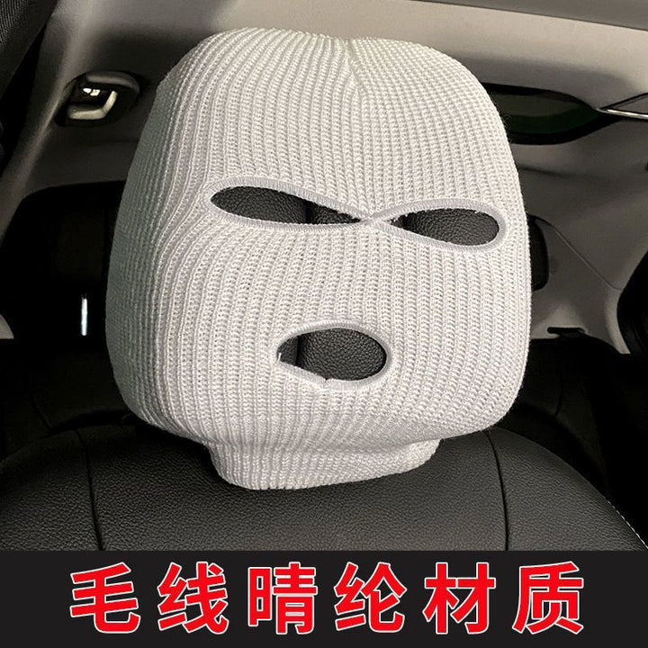 Car Pillow Car Interior Universal Black White
