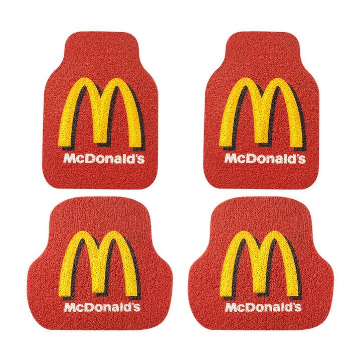 Cute Car Foot Mat Stain Resistant Car