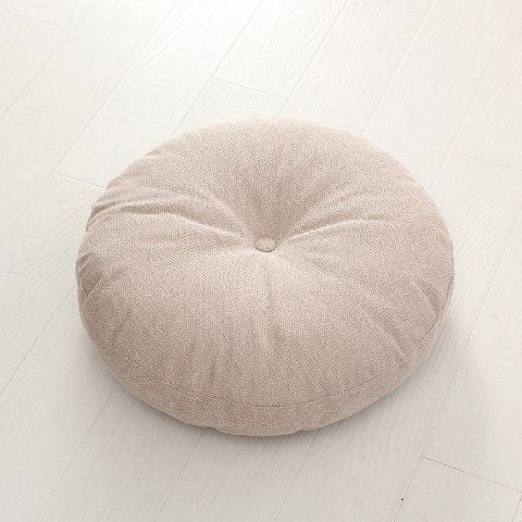 Large Linen Seat Cushion Thickened Japanese Style Seat Cushion