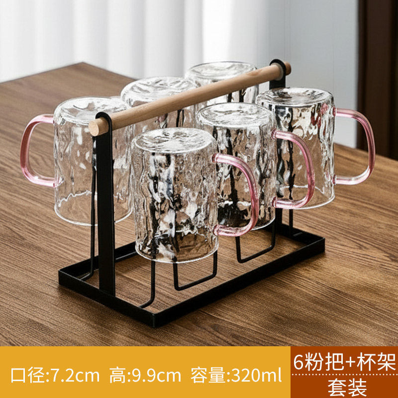 冷水壶家用耐高温玻璃水壶泡茶开水耐热冷泡凉水壶大容量水杯套装